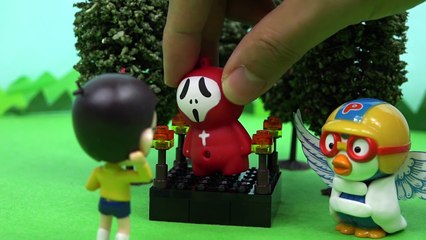 엑소시스트 퇴마사 공포의 2층집 - 무서운이야기 18탄 - The Exorcist Toy Animation by 꿀벌튜브