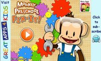 Monkey Preschool Fix-It | Colors, Numbers, Letters, Shapes, Patterns & Puzzles App for Kids