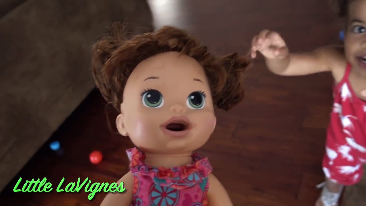 Hide N Seek Family Fun with Thomas and Friends BABY ALIVE and Disney FROZEN ELSA toys for kids!