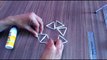 how to make a mini drone thats fly paper hexa copter