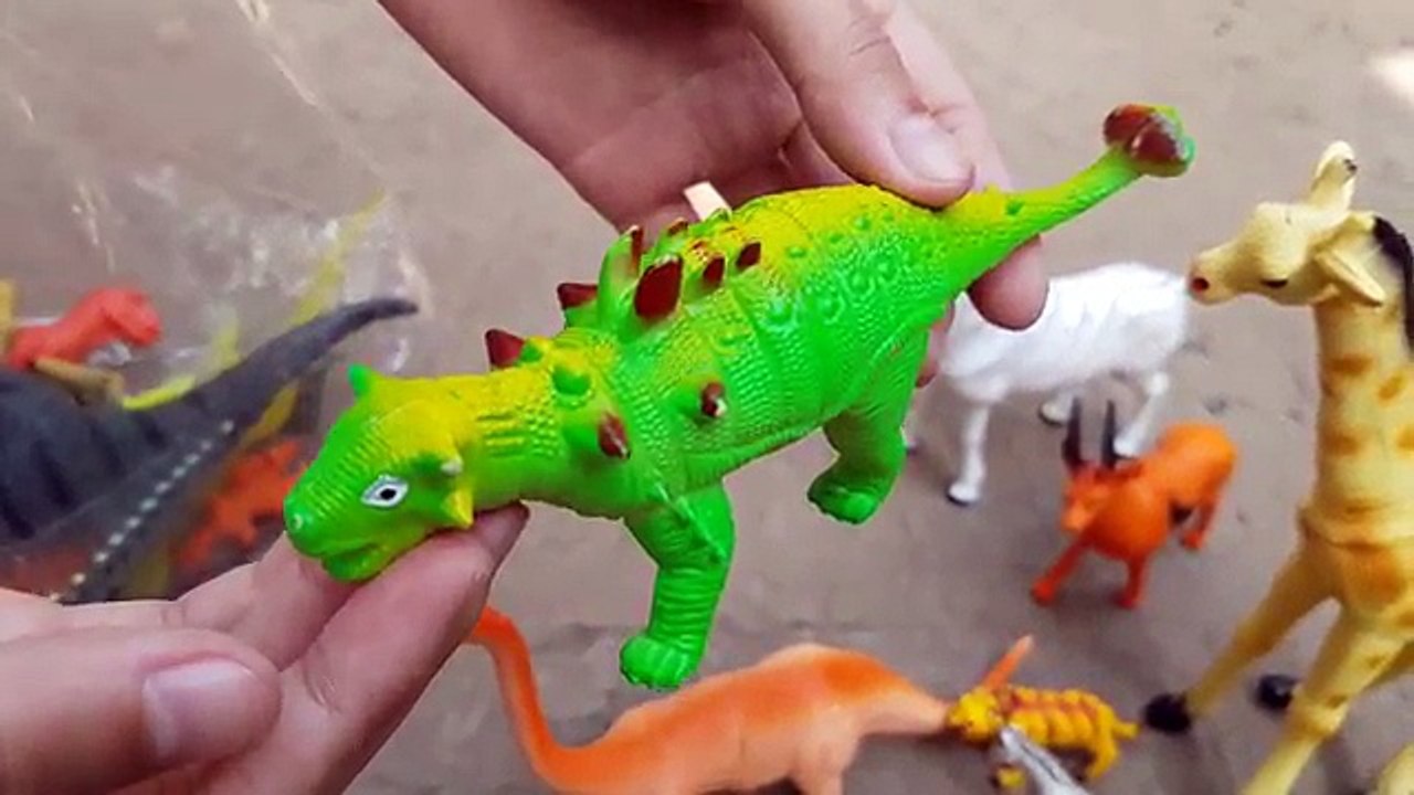 Đồ chơi trẻ em Khủng long đại chiến Video 4k Dinosaur toys