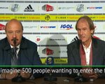 Amiens chairman Joannin blames stand collapse on Lille 'ultras'