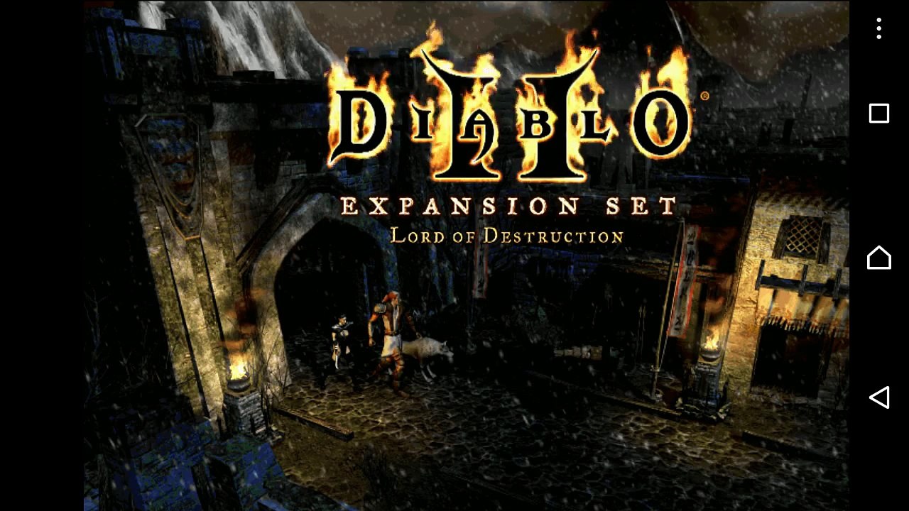 DIABLO 2 LORD OF DESTRUCTION EN ANDROID CON EXAGEAR