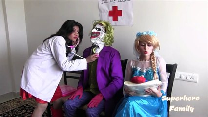 Spiderman & Elsa BITTEN by VAMPIRE & PIZZA compilation-funny real life