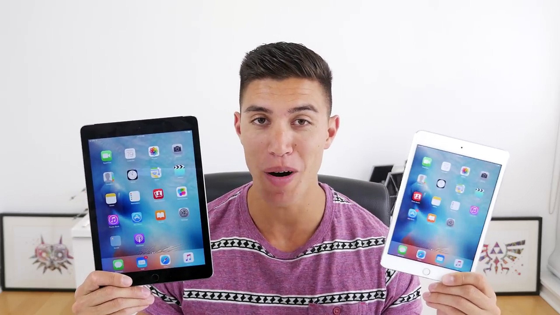 Ipad Mini 4 Vs Ipad Air 2 Speed Test And Comparison Video Dailymotion