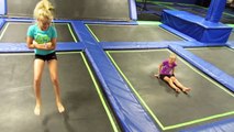 Trampoline Challenge & More ~ Jacy and Kacy
