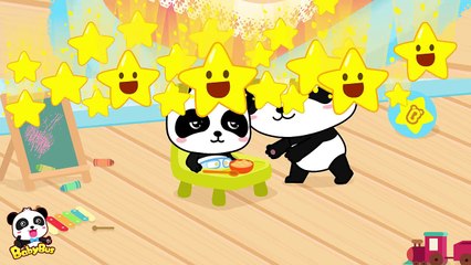 아기돌보기 생활동화|우유먹여주기 오줌싸개 팬더묘묘가 동생을 돌봐요|베이비버스 생활동요동화