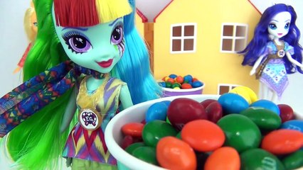 MY LITTLE PONY MLP Legend Of Everfree Special Edition Full Set Dolls / M&M Candy Cup Surprise / TUYC