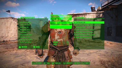 Fallout 4 Strong Exposed! Complete armour set! (Bonus Stealth gameplay)