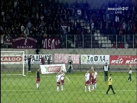 6η ΑΕΛ-ΠΑΟΚ 1-1 2017-18 Ηλίας Φυντάνης (Υπηρεσιακός προπονητής ΑΕΛ) δηλώσεις (Novasports)