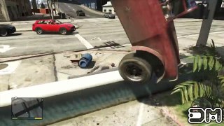 GTA V Unbelievable Crashes/Falls - Episode 06