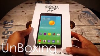 Unboxing en Español Alcatel One Touch Pixi8