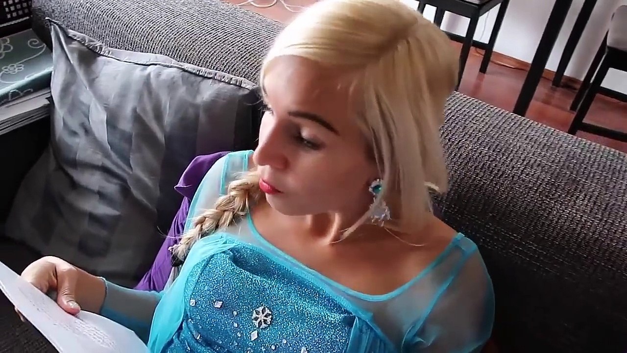 Bad Silicone Baby GELLI BAFF PRANK w/ Crying Baby Toy Frozen Elsa Spiderman vs Joker Superhero IRL