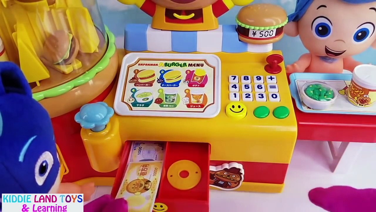 anpanman burger shop toy