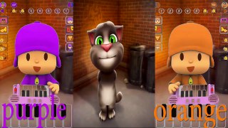 ✿ Baby Learn Colors with My Talking Tom Colours for Kids Animation Education Cartoon Compilation