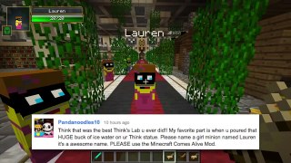 KEVIN FALLS IN LOVE!! | Thinks Lab Minecraft Mods [Minecraft Roleplay]