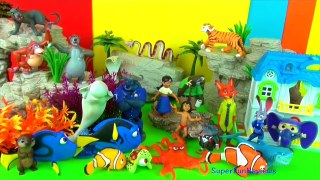 Jungle Book Zootopia Finding Dory Disney Fun Toys Collection Animales de Juguete