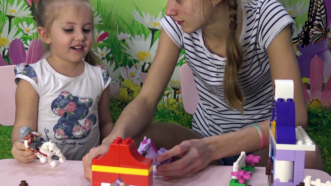 Играем c Lego Duplo : Принцесса София и рыцарь Майк