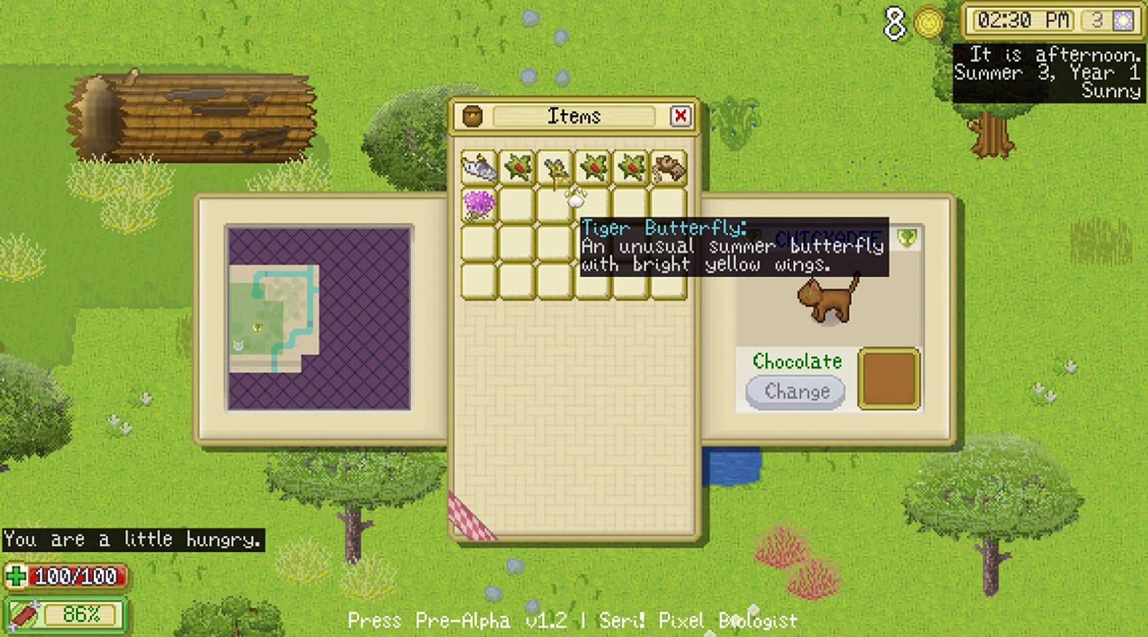 Exploring the Fallen Forest!! • Cattails Game Demo!! Life As a Wild Cat!