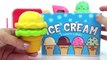 ICE CREAM MAGICAL MICROWAVE TOY SURPRISES, Learn Colors Cones Playset with Ice Cream Flavors TUYC