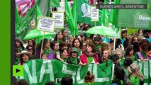 [Actualité] Manifestation pour la légalisation de l’avortement à Buenos Aires