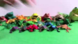 Frogs & Amphibians Toys Collection with Real Frog Sounds- Toy Animals Collection