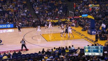 Kevin Durant reprend ses bonnes habitudes : gros dunk sur la tête des Nuggets