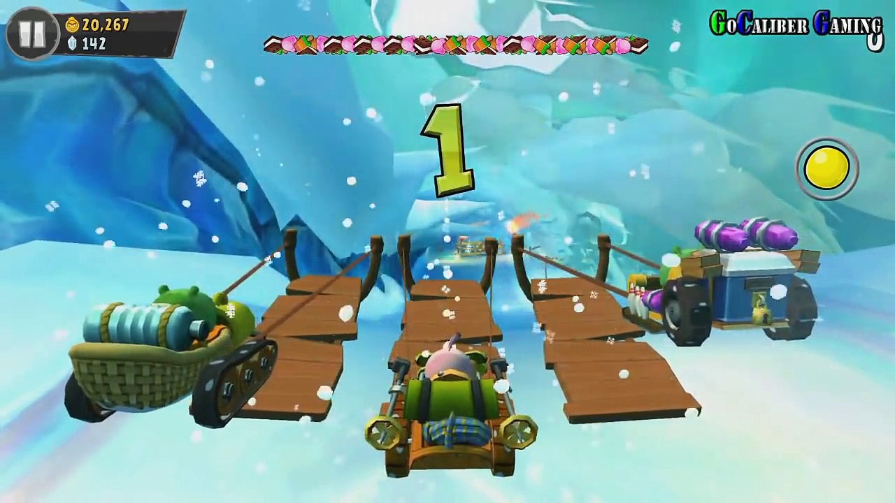 Angry Birds GO Android Walkthrough - Part 32 - Sub Zero: Track 3
