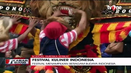 Festival Kuliner Indonesia Digelar di Boston Amerika Serikat