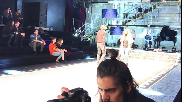 Lele Practicing for the Dolce & Gabana Fashion Show _ John Shahidi