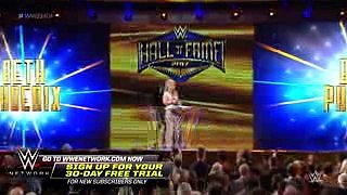 Beth Phoenix offers a Rated-R tribute to Edge- WWE Hall of Fame 2017 (WWE Network Exclusive