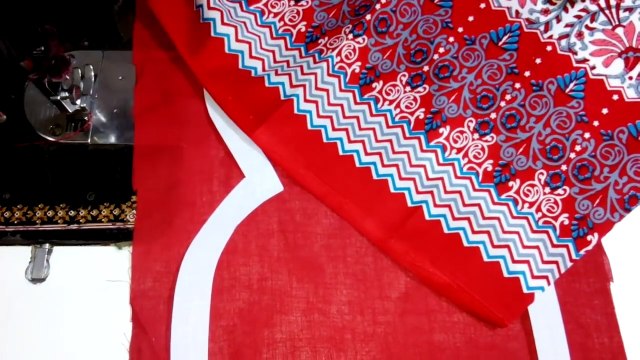 Kurti Neck Design Cutting and stitching in hindi/urdu/Kurti Front Neck Design/कुर्ती नैक डिज़ाइन