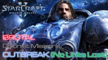 Starcraft II: Wings of Liberty - Brutal - Colonist - Mission 7: Outbreak B (No Units Lost)
