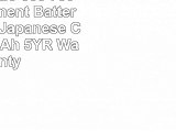 Pentax Optio 555 750Z  Replacement Battery Premium Japanese Cells 1900 mAh 5YR
