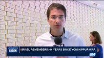 i24NEWS DESK | Israel remembers: 44 years since Yom Kippur war | Sunday,October 1st 2017