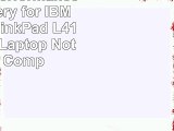 LB1 High Performance New Battery for IBM  Lenovo ThinkPad L412 42T4848 Laptop Notebook