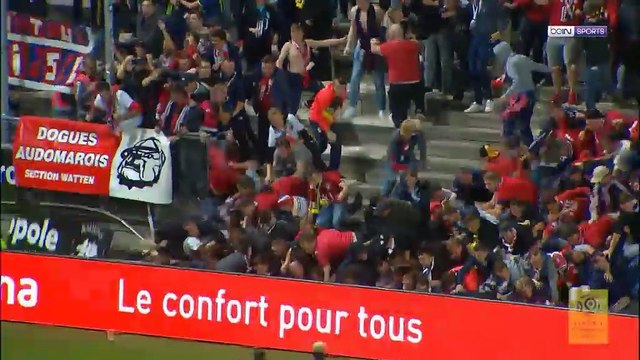 Fransa'da tribün çöktü: 17 yaralı