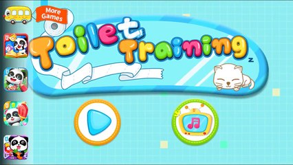 Fun Baby Learn Toilet Training - Baby Panda Babys Potty kids Games - Baby Bus Educational Kids Game