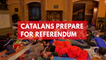 Catalans wake up ready for independence vote