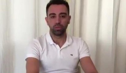 Barcelona'nın eski futbolcusu Xavi: Katalonya'da yaşananlar utanç verici