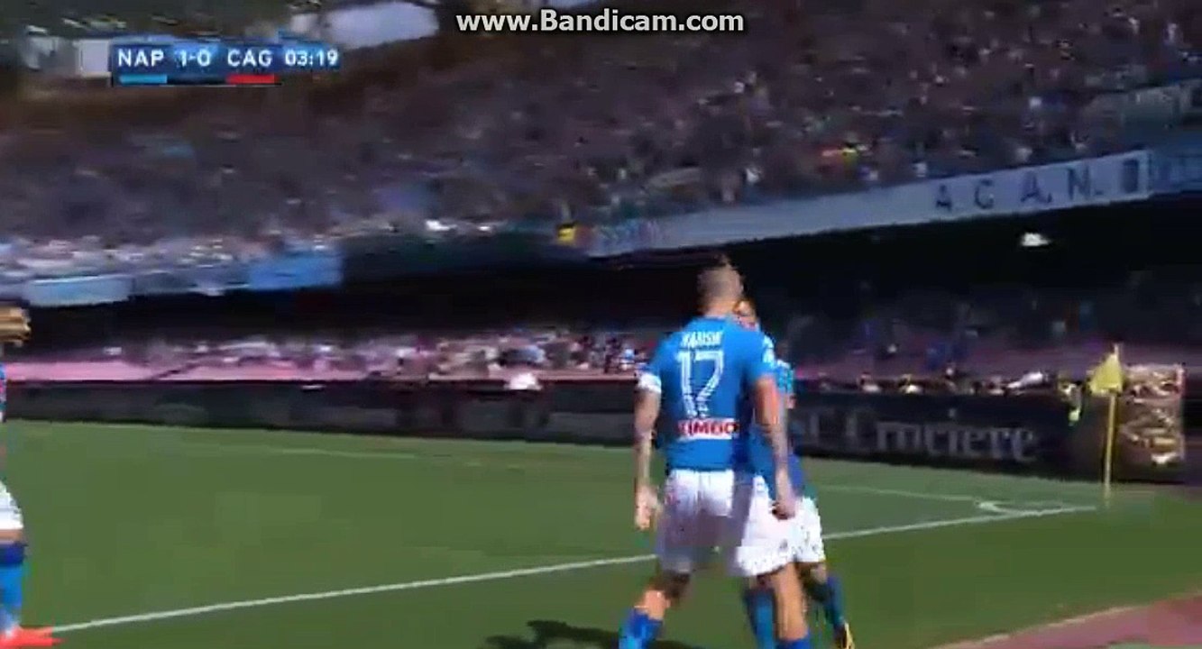 Napoli 1 - 0 Cagliari 01.10.2017 HD