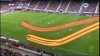 Steven Berghuis Goal vs AZ Alkmaar (0-1)