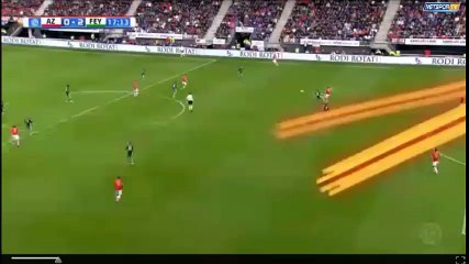 Sam Larsson Goal vs AZ Alkmaar (0-2)
