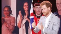 Meghan Markle Gets a Kiss  From Prince Harry at the  Invictus Games'