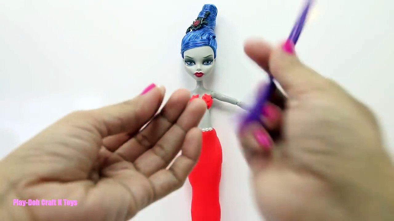 Play Doh MERMAID Monster High Doll Couples Draculaura Frankie Stein Lagoona Blue