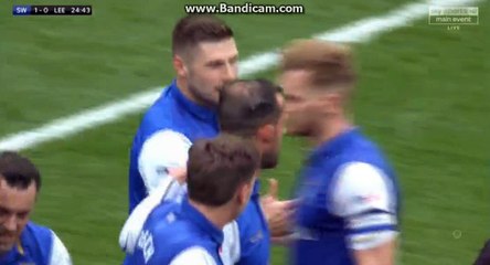 G.Hooper Goal  Sheff WED 1 - 0 Leeds 01.10.2017 HD