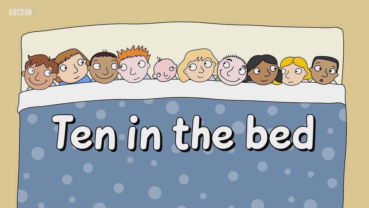 Ten in The Bed - Nursery Rhyme With Lyrics