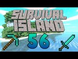 Mining To The Ender Stronghold! - (Minecraft Survival Island) - Episode 56