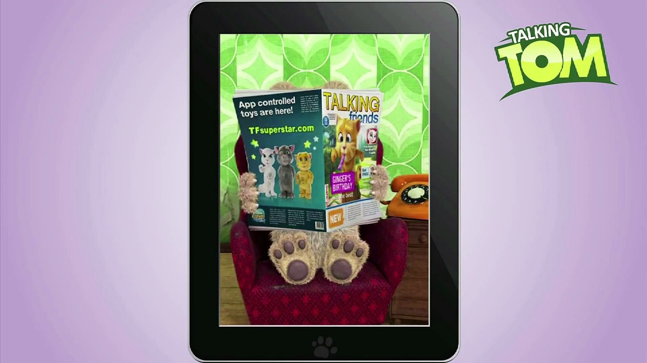 Talking Tom VS Talking Ben Tongue Twister Battle