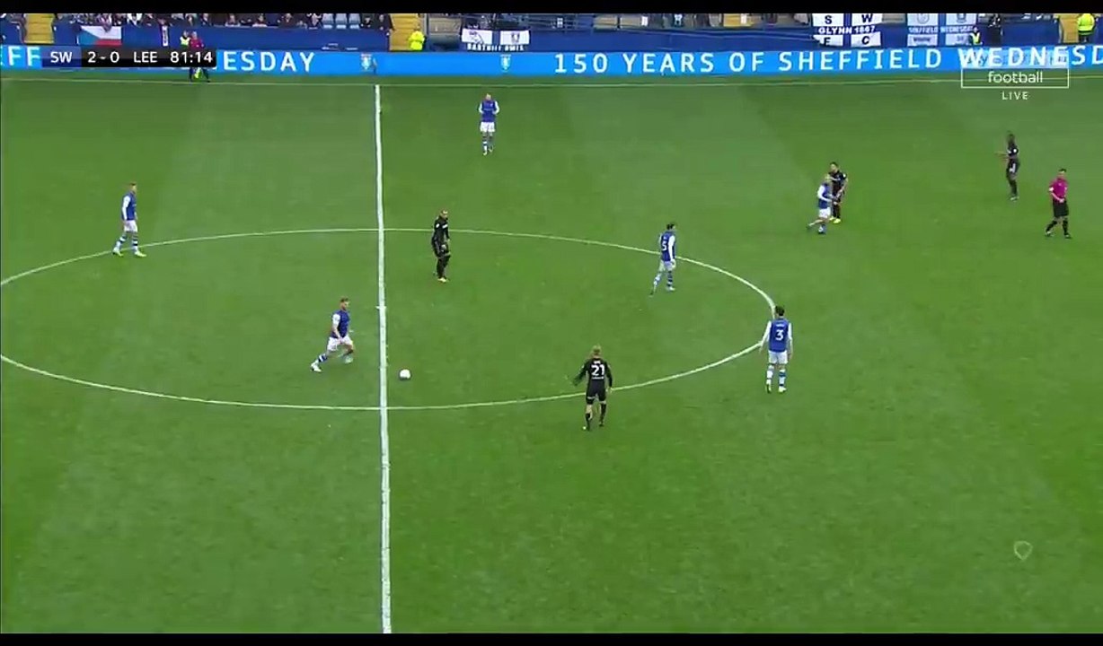 Kieran Lee Goal HD - Sheffield Wed 3-0 Leeds - 01.10.2017